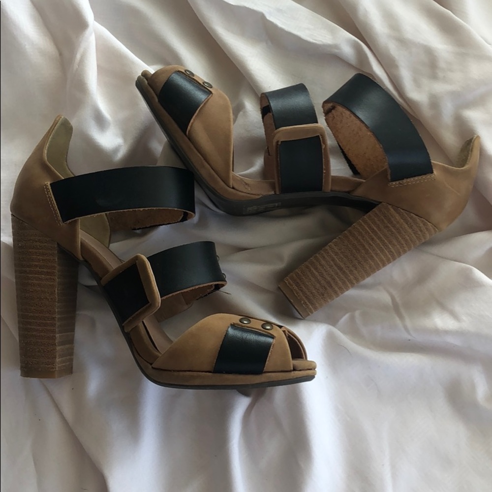 Free people chunky heel